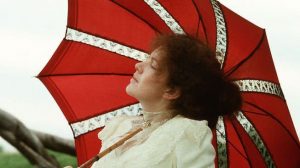 Still shot of Judy Davis as Sybylla Melvyn in 'My Brilliant Career'