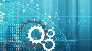 Graphic image of cogs