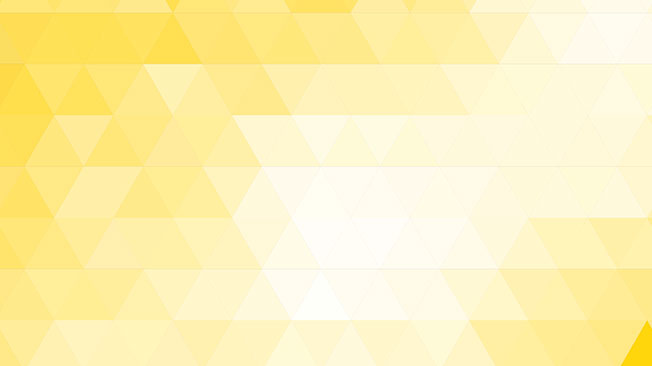 Glossary graphic - yellow with triangles