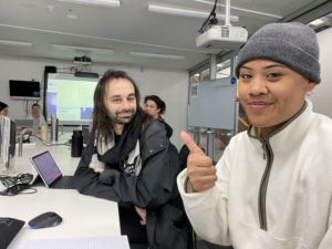satisfied students at a Production Accounting Workshop